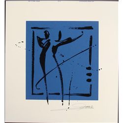 Alfred Gockel Serigraphs Avoidance Art Signed Print