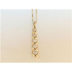 Third Carat Diamond Pendant