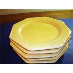 Set of 6 French hand-made plates Provence