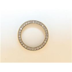 Half Carat Circle Pendant - Georgeous
