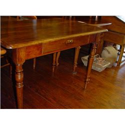 French farm table with drawer circa 1850
