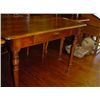 Image 1 : French farm table with drawer circa 1850