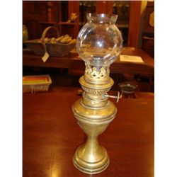 French Oil Lamp Lampe Pigeon circa 1860