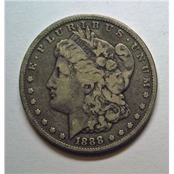 1888S Morgan $  Fine
