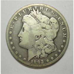 1892CC Morgan $  VG