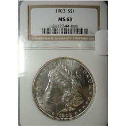 1903 Morgan $  NGC63