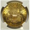 Image 3 : 1907 $20  GOLD  NGC61