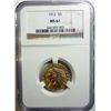 Image 1 : 1912 $5 Indian GOLD  NGC61