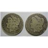Image 1 : 1878CC  and 1881CC Morgan $  Good