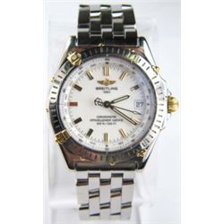 Breitling  Stainless Steel Date Just Men's watch