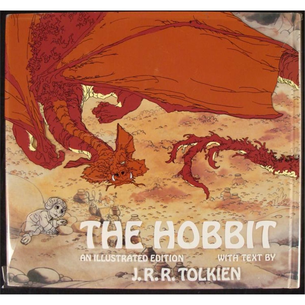 The Hobbit Illustrated Book Rankin Bass 1st Ed. 1977