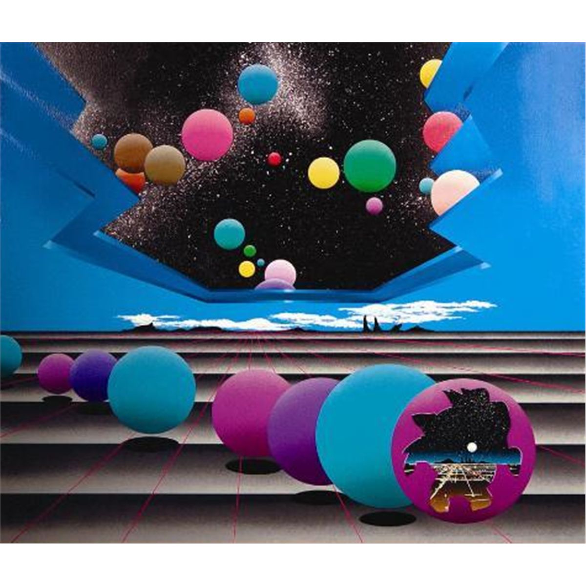 Stan Solomon Abstract Art Print IN THE BEGINNING