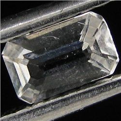 0.3ct Natural Blue Aquamarine Baguette (GEM-33435F)