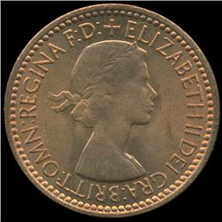 1953 Britian 1/4p MS65 (COI-8859)