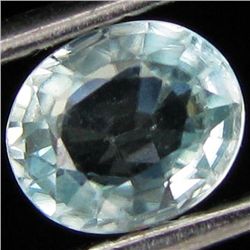 0.89ct Seafoam Blue Cambodia Zircon Oval (GEM-8614C)