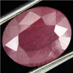 4.73ct Winza Tanzania Ruby Oval (GEM-29772C)