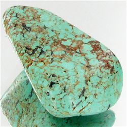 35.3ct Green Turquoise Freeform Cabochon (GEM-33776)