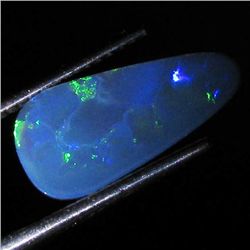 1.78ct Australian Black Opal Doublet Full Fire (GEM-35922)