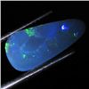 1.78ct Australian Black Opal Doublet Full Fire (GEM-35922)