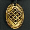Image 2 : Tibet Handfcarved Bone Pendant Choker Necklace (ANT-1325)