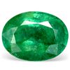 Image 1 : 0.1ct. Natural Green Colombian Emerald Oval Cut (GMR-0157)