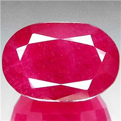15.52ct Oval Blood Red Ruby Mozambique (GEM-33581)