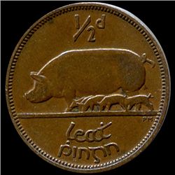 1946 Ireland 1/2p Higher Grade (COI-7359)