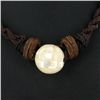Tibet MOP Shell Choker Necklace (JEW-3583)