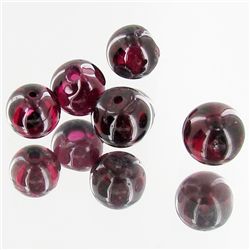 11.13ct Garnet Round Beads Parcel (GEM-34846)