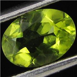0.7ct AAA Green Peridot Oval (GEM-33428E)