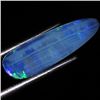 2.83ct Australian Black Opal Doublet Full Fire (GEM-36033)