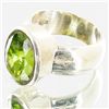 Image 2 : 72.59twc Peridot Sterling Ring (JEW-2820)