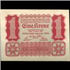 1922 Austria 1 Kronen Hi Grade (CUR-06308)