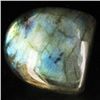 Image 1 : 28.74ct RARE Translucent Labradorite Cabochon  (GEM-39232)