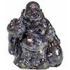 240ct. Blue Sapphire Chinese Happy Buddha Statue (GEM-2680A)