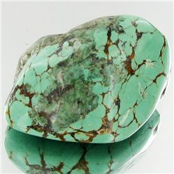 73.75ct Green Turquoise Freeform Cabochon (GEM-33801)