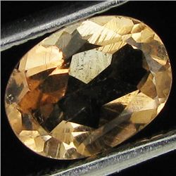 1.3ct Natural Imperial Topaz Oval (GEM-33584C)