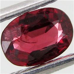 0.65ct Natural Intense Red Spinel Oval (GEM-29323E)