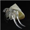 Image 1 : Hand Formed Glass Hermit Crab (DEC-265)