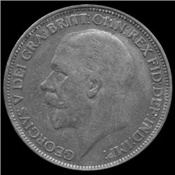 1927 British Geo V 1p XF (COI-8920)