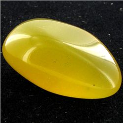 28.3ct Yellow Opal Freeform Cabochon (GEM-34392)