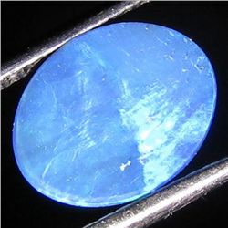 1.18ct Australian Black Opal Doublet Full Fire (GEM-35832)