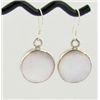 Sterling Mother of Pearl Earrings (JEW-1399)
