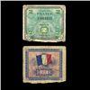 1944 France WW2 Allied Military 2 Franc (COI-4576)