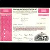 1970s San Juan Racing Stock Certificate Scarce (COI-3359)