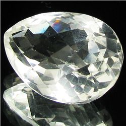 34.01ct White Quartz Pear (GEM-29556E)
