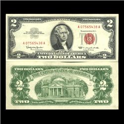 1963 $2 US Note High Grade AU (CUR-06036)