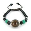 80ct Jade Agate Bead Bracelet (ANT-1566)
