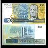 1987 Brazil 100 Cruzados Crisp Uncirculated Note (CUR-05914)