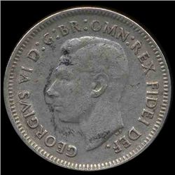 1952 Australia 6p XF/AU (COI-8619)